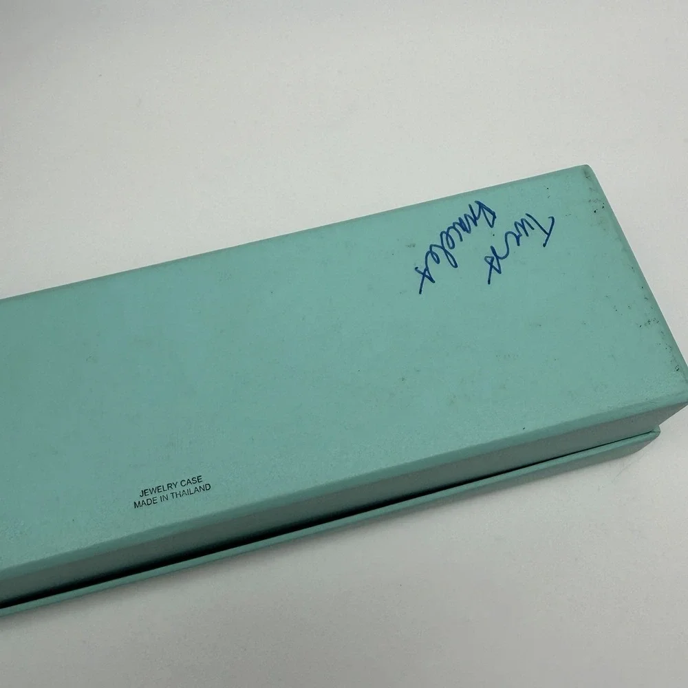 Authentic Vintage Tiffany & Co Bracelet Velvet Case Box 8.5